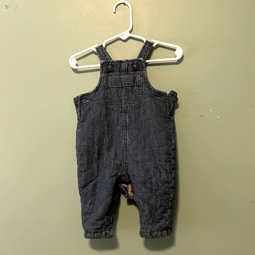 Gap insulated overalls- 3-6m only worn once